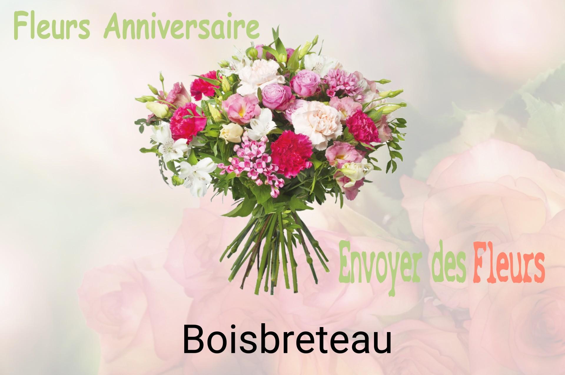 Bouquet de fleurs d’anniversaire livré à Boisbreteau